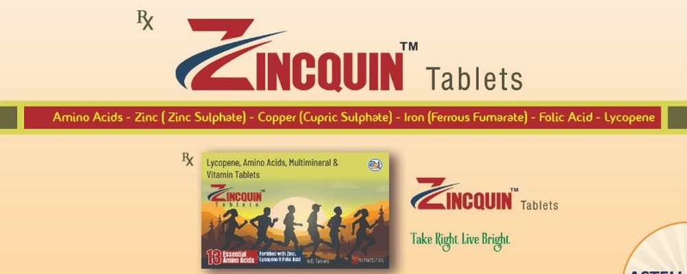 Zincquin Tablets pack shot